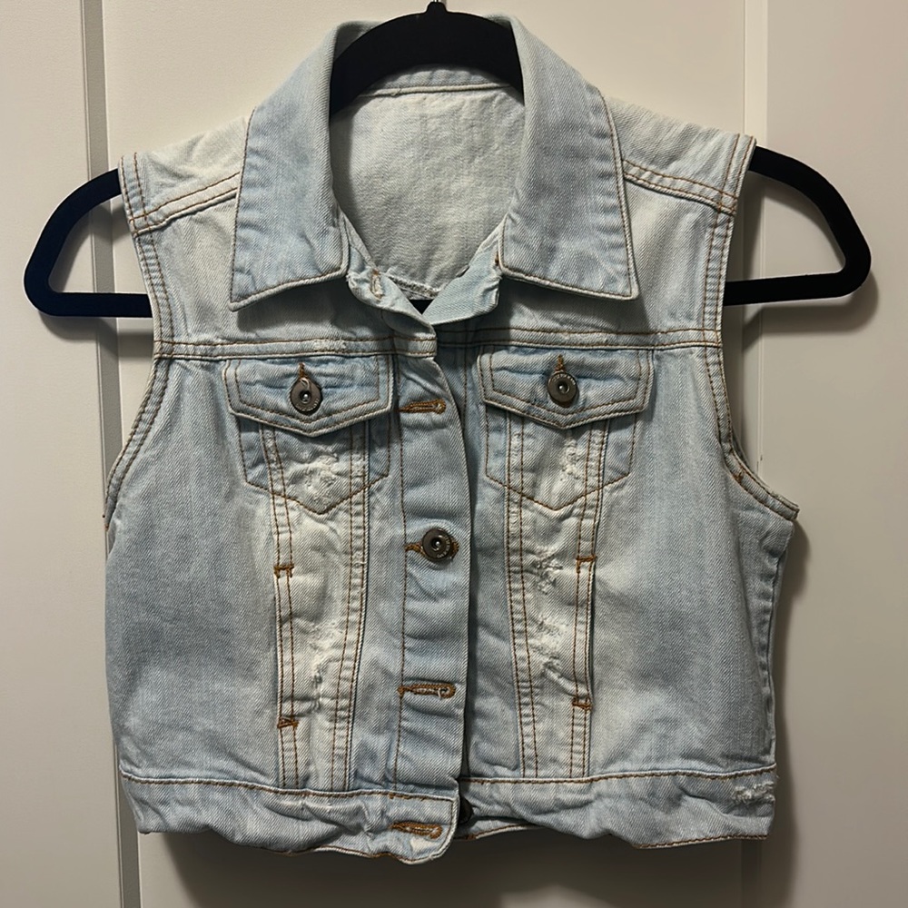 Denim Vest Light Wash